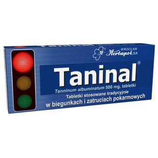 Taninal 500 mg, 20 tabletek - zdjęcie produktu