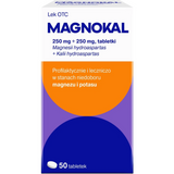 Magnokal 250 mg + 250 mg, 50 tabletek USZKODZONE OPAKOWANIE - miniaturka zdjęcia produktu