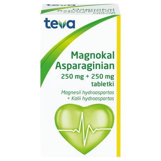 Magnokal 250 mg + 250 mg, 50 tabletek - zdjęcie produktu