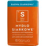Barwa Siarkowa, mydło siarkowe, pielęgnacja antytrądzikowa, 100 g - miniaturka zdjęcia produktu
