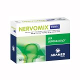 Nervomix Forte 210 mg + 52,5 mg + 52,5 mg + 35 mg, 60 kapsułek twardych - miniaturka zdjęcia produktu