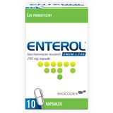 Enterol, 250 mg, 10 kapsułek - miniaturka zdjęcia produktu