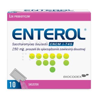 Enterol, 250 mg, 10 saszetek - zdjęcie produktu