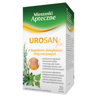 Herbapol Zielnik Apteczny Urosan Fix, 2 g x 20 saszetek KRÓTKA DATA - zdjęcie produktu