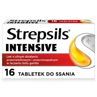 Strepsils Intensive 8,75 mg, 16 tabletek do ssania - zdjęcie produktu