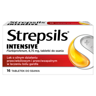 Strepsils Intensive 8,75 mg, 16 tabletek do ssania - zdjęcie produktu