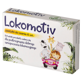 Lokomotiv, 6 pastylek do ssania - zdjęcie produktu