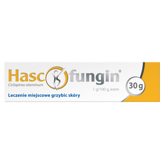 Hascofungin 0,01 g/ g, krem do leczenia grzybicy skóry, 30 g USZKODZONE OPAKOWANIE - zdjęcie produktu