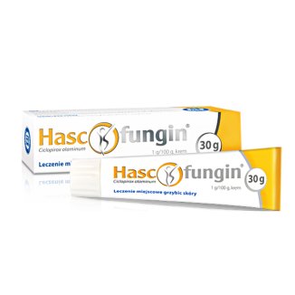 Hascofungin 0,01 g/ g, krem do leczenia grzybicy skóry, 30 g USZKODZONE OPAKOWANIE - zdjęcie produktu