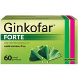 Ginkofar Forte 80 mg, 60 tabletek powlekanych - miniaturka zdjęcia produktu