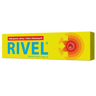 Rivel 5 mg/ g, żel odkażający, 30 g USZKODZONE OPAKOWANIE - zdjęcie produktu
