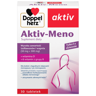 Doppelherz Aktiv Meno, 30 tabletek - zdjęcie produktu