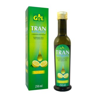 GAL, tran norweski, aromat cytrynowy, 250 ml - zdjęcie produktu