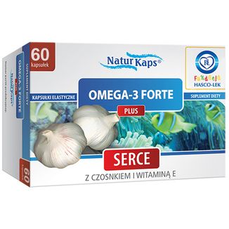 Omega-3 Forte Naturkaps, 60 kapsułek - zdjęcie produktu