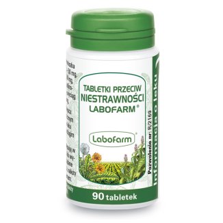 Tabletki przeciw niestrawności Labofarm, 90 tabletek - zdjęcie produktu