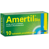 Amertil Bio 10 mg, 10 tabletek powlekanych USZKODZONE OPAKOWANIE - miniaturka zdjęcia produktu