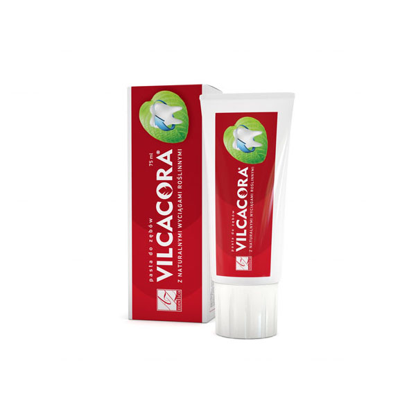 Nieznana Vilcacora, pasta do zębów z naturalnymi wyciągami roślinnymi, bez fluoru, 75 ml