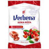 Verbena Dzika Róża, cukierki ziołowe z witaminą C, 60 g - miniaturka zdjęcia produktu