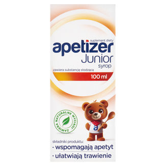 Apetizer Junior, syrop dla dzieci powyżej 3 roku, 100 ml - zdjęcie produktu