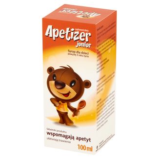 Apetizer, syrop dla dzieci powyżej 3 roku, 100 ml - zdjęcie produktu