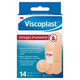 Viscoplast Tamujący krwawienie, plastry z opatrunkiem, 3 rozmiary, 14 sztuk - miniaturka zdjęcia produktu