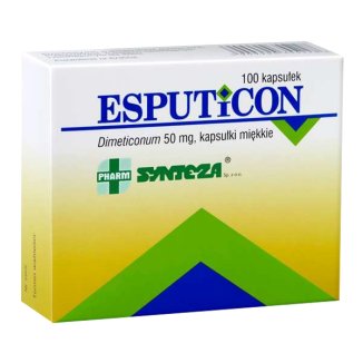 Esputicon 50 mg, 100 kapsułek - zdjęcie produktu