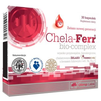 Olimp Chela-Ferr Bio-Complex, 30 kapsułek - zdjęcie produktu