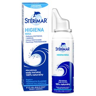 Sterimar Higiena Nosa, spray fizjologiczny do nosa, 100 ml USZKODZONE OPAKOWANIE - zdjęcie produktu