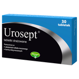Urosept, 30 tabletek drażowanych - miniaturka zdjęcia produktu