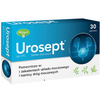 Urosept, 30 tabletek drażowanych - zdjęcie produktu