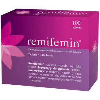 Remifemin 0,018-0,026 ml, 100 tabletek - zdjęcie produktu
