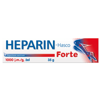 Heparin-Hasco Forte 1000 j.m./ g, żel, 35 g - zdjęcie produktu