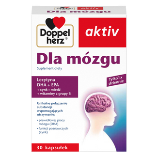 Doppelherz aktiv Dla Mózgu, 30 kapsułek - zdjęcie produktu