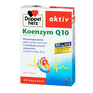 Doppelherz aktiv Koenzym Q10, 30 kapsułek USZKODZONE OPAKOWANIE - zdjęcie produktu