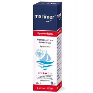 Marimer, woda morska, spray hipertoniczny, 100 ml - zdjęcie produktu