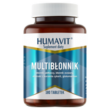 Humavit Multibłonnik, 180 tabletek Humavit Multibłonnik, 180 tabletek - miniaturka zdjęcia produktu