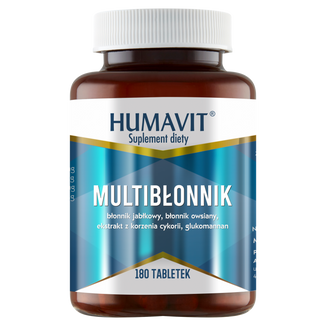 Humavit Multibłonnik, 180 tabletek Humavit Multibłonnik, 180 tabletek - zdjęcie produktu