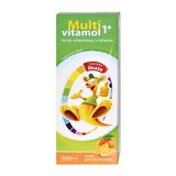 Multivitamol 1+, syrop witaminowy z żelazem dla dzieci od 1 roku, smak pomarańczowy, 500 ml USZKODZONE OPAKOWANIE - miniaturka zdjęcia produktu