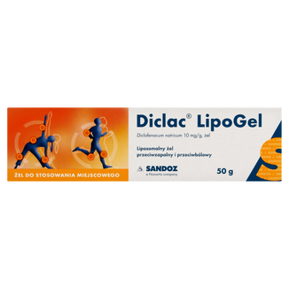 Diclac LipoGel 10 mg/ g, żel, 50 g - zdjęcie produktu