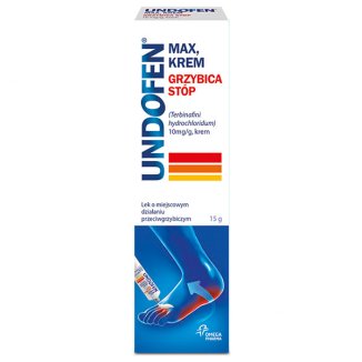 Undofen Max Krem 10 mg/ g, krem przeciwgrzybiczy, 15 g - zdjęcie produktu