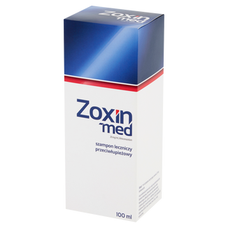 Zoxin-Med 20 mg/ ml, szampon leczniczy przeciwłupieżowy, 100 ml USZKODZONE OPAKOWANIE - zdjęcie produktu