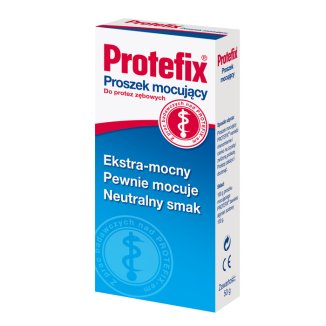 Protefix, proszek mocujący do protez zębowych, ekstra-mocny, smak neutralny, 50 g - zdjęcie produktu