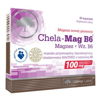 Olimp, Chela-Mag B6, 30 kapsułek - zdjęcie produktu