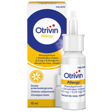 Otrivin Allergy (2,5 mg + 0,25 mg)/ ml, aerozol do nosa, 15 ml - miniaturka zdjęcia produktu