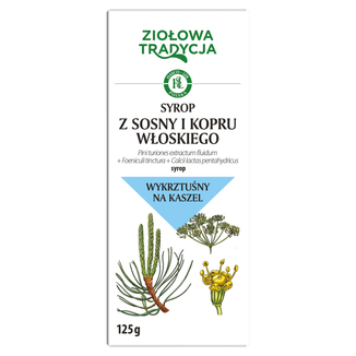 Tussipini D (6,60 g + 1 g + 1 g)/ 100 g, syrop, 125 g KRÓTKA DATA - zdjęcie produktu