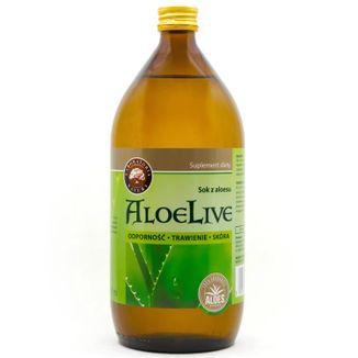 AloeLive, sok z aloesu, 1000 ml - zdjęcie produktu