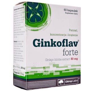 Olimp Ginkoflav Forte, 60 kapsułek - zdjęcie produktu