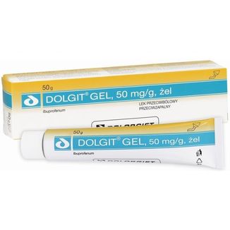 Dolgit gel, 50 mg/ g, żel, 50 g KRÓTKA DATA - zdjęcie produktu