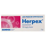 Herpex 50 mg/ g, krem, 2 g - miniaturka zdjęcia produktu