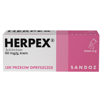 Herpex 50 mg/ g, krem, 2 g - zdjęcie produktu